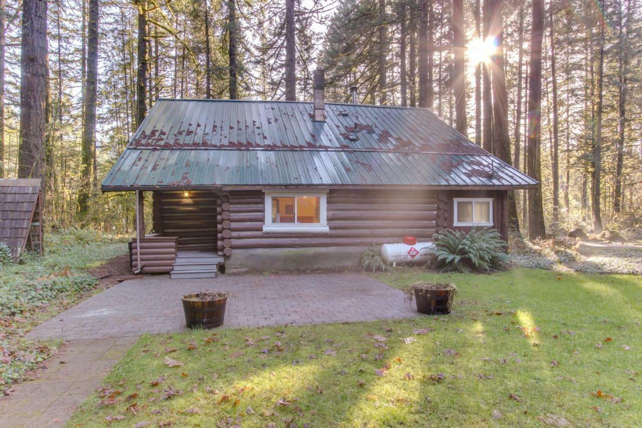 Renee's Log House Villa McKenzie Bridge Buitenkant foto
